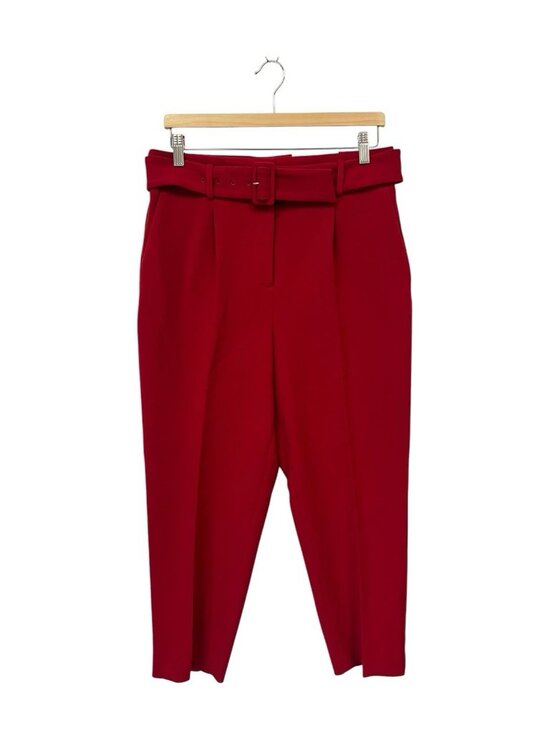 Ann Taylor Pants - Ann Taylor The Taper Red Pants Size 8 Trousers